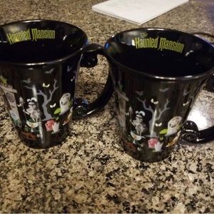 Disney Parks Haunted Mansion Mug Set